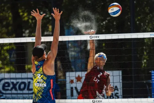 [A] 2025 EEVZA Beach Volleyball championship U-16 Mens, Cesis, Latvia