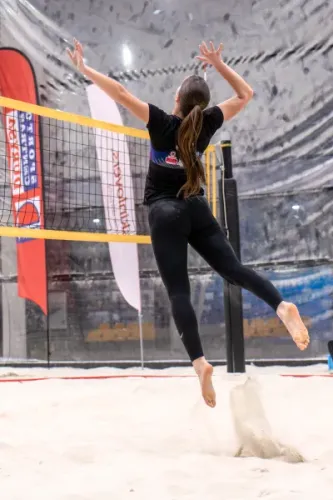 [A] Lithuanian girls U-20 indoor beach volleyball championship (Phase III, Šiauliai)