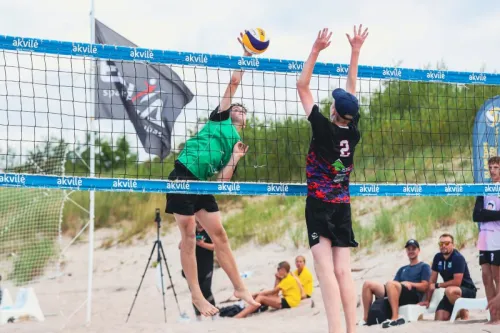 [A] Lithuanian Boys U-16 Closed Premises Beach Volleyball Championship (Phase I, Šiauliai)
