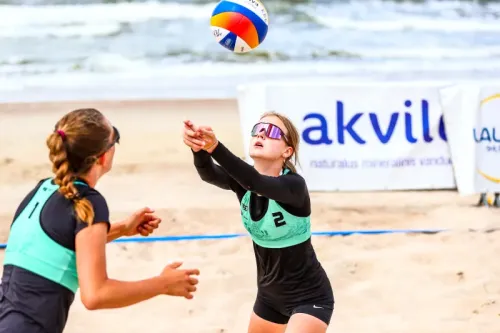Lietuvos mergaičių U-16 paplūdimio tinklinio čempionatas (II etapas, Kaunas)