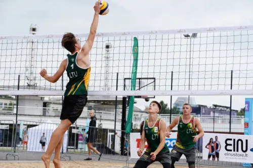 Lietuvos vaikinų U-18 paplūdimio tinklinio čempionatas (I ETAPAS, Kelmė)