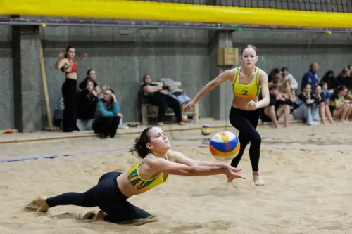 [A] Lithuanian girls U-18 indoor beach volleyball championship (Phase III, Klaipėda)