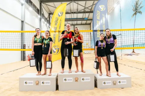 Lietuvos merginų U-18 uždarų patalpų paplūdimio tinklinio čempionatas (FINALINIS etapas, Šiauliai)