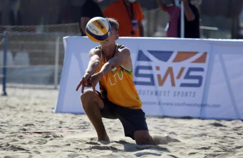 [A] 2021 Lithuanian Indoor Beach Volleyball Championship (STAGE II - Flamingo Volley)