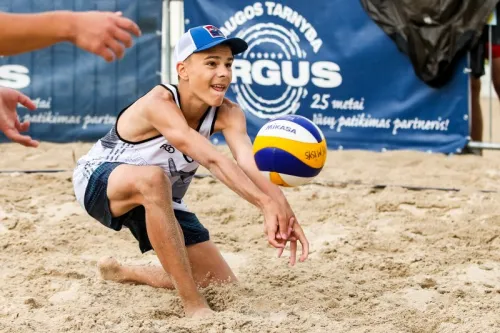 [A] Lithuanian guys U-16 Beach Volleyball Championship (Phase I, Raseiniai)