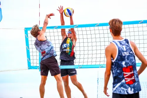 [A] Lithuanian guys U-18 indoor beach volleyball championship (Phase I, Šiauliai)