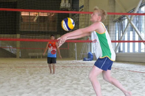 [A] Lithuanian U-14 Closed Room Beach Volleyball Championship (Stage IV, Klaipeda)