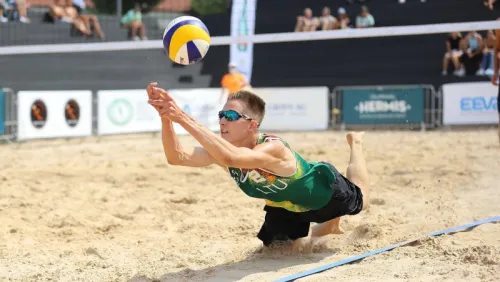 Atranka į 2022 m. Europos U-22 paplūdimio tinklinio čempionatą (I)