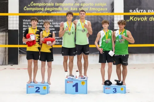 Lietuvos vaikinų U-20 paplūdimio tinklinio čempionatas (II etapas, Vilnius)