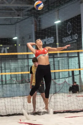 Lietuvos merginų U-20 uždarų patalpų paplūdimio tinklinio čempionatas (IV etapas, Vilnius)
