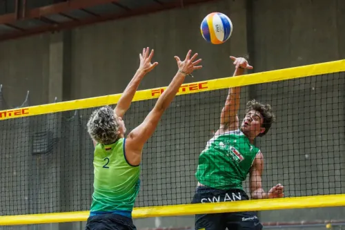 [A] Lithuanian guys U-18 indoor beach volleyball championship (Phase III, Klaipėda)