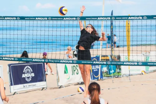 [A] Lithuanian girls U-16 indoor beach volleyball championship (Phase III, Klaipėda)