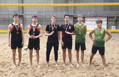 [A] Lithuanian U-16 Closed Room Beach Volleyball Championship (Final Stage - Gold)